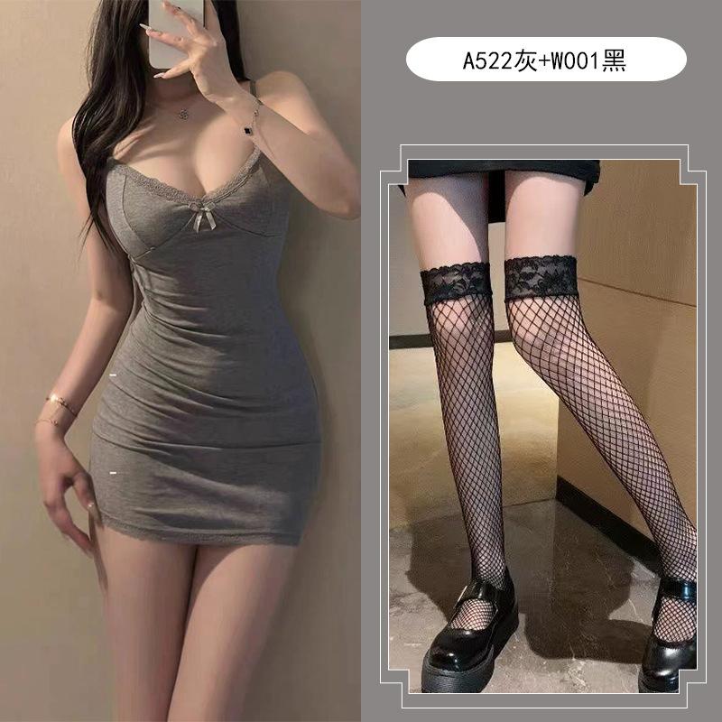 Sexy underwear pure desire suspender waist tight skirt flirting no temptation dress
