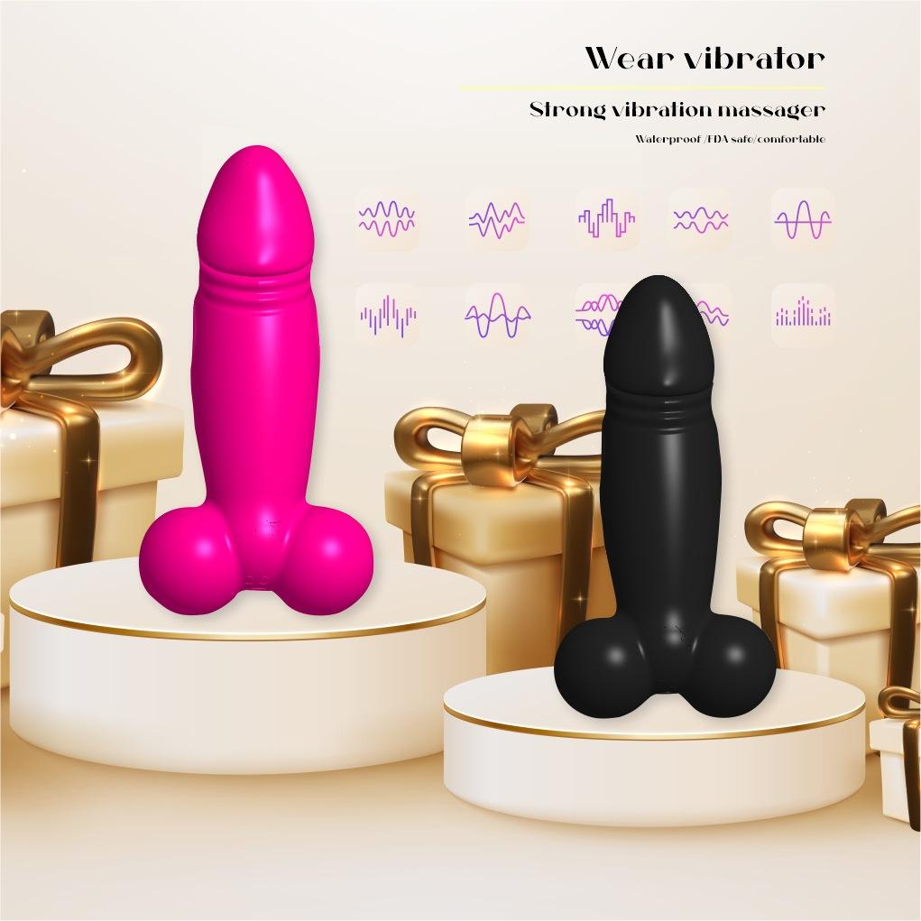 Mini Vibrating Butt Plug - Wireless Remote Control Prostate Massager for Men, Strong Vibration Anal Plug, Adult Toy
