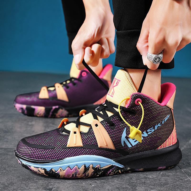 Herbst und Winter Owen Basketballschuhe Mandarin-Ente Filmkunst-Thema Teenie-Schüler atmungsaktive Sneaker