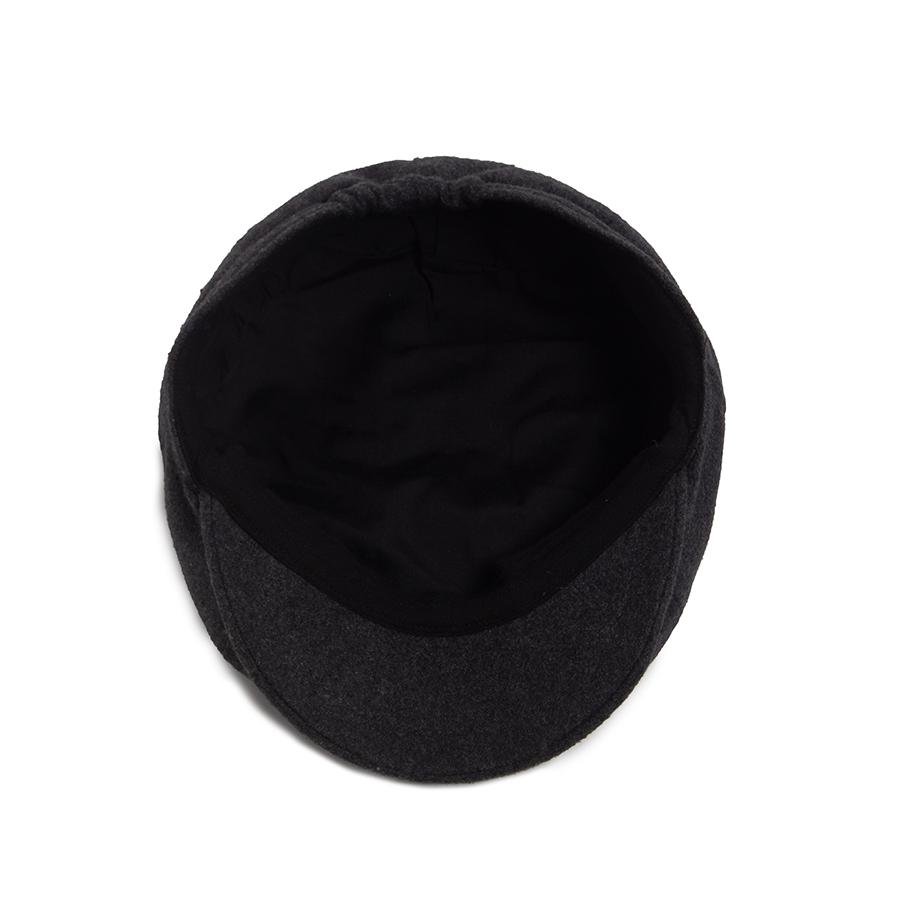Winter Woolen Cloth Warm Beret Women Spring Autumn Solid Vintage Newsboy Cap For Men Retro Thick Elastic Women's Hat Unisex
