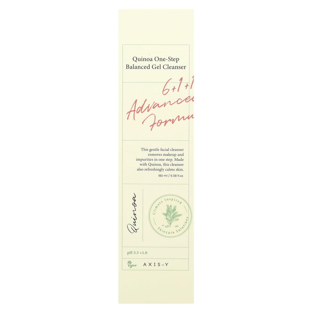 AXIS-Y Detergente Gel Equilibrato Quinoa One Step, 6.08 fl oz (180 ml)