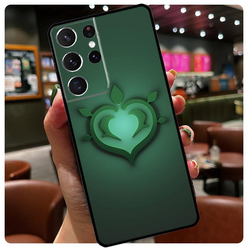 Genshin Impact Phone Case For Samsung Galaxy S25 S24 S23 S22 S21 S20 Ultra S9 S10 Plus S25 FE S24 FE Cover