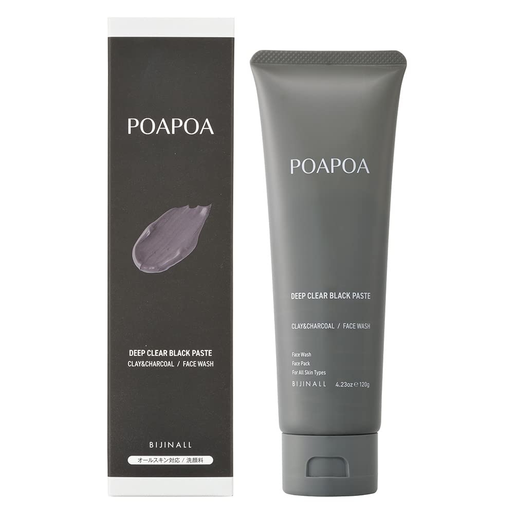 

POAPOA Глубокая прозрачная черная паста 120 г Facial Cleanser