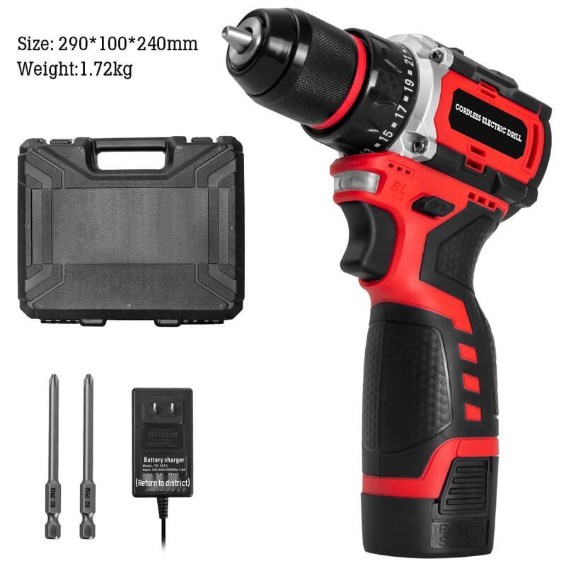 

Beiyou 16.8V Cordless Brushless Impact Drill CN plug (adapter included)
