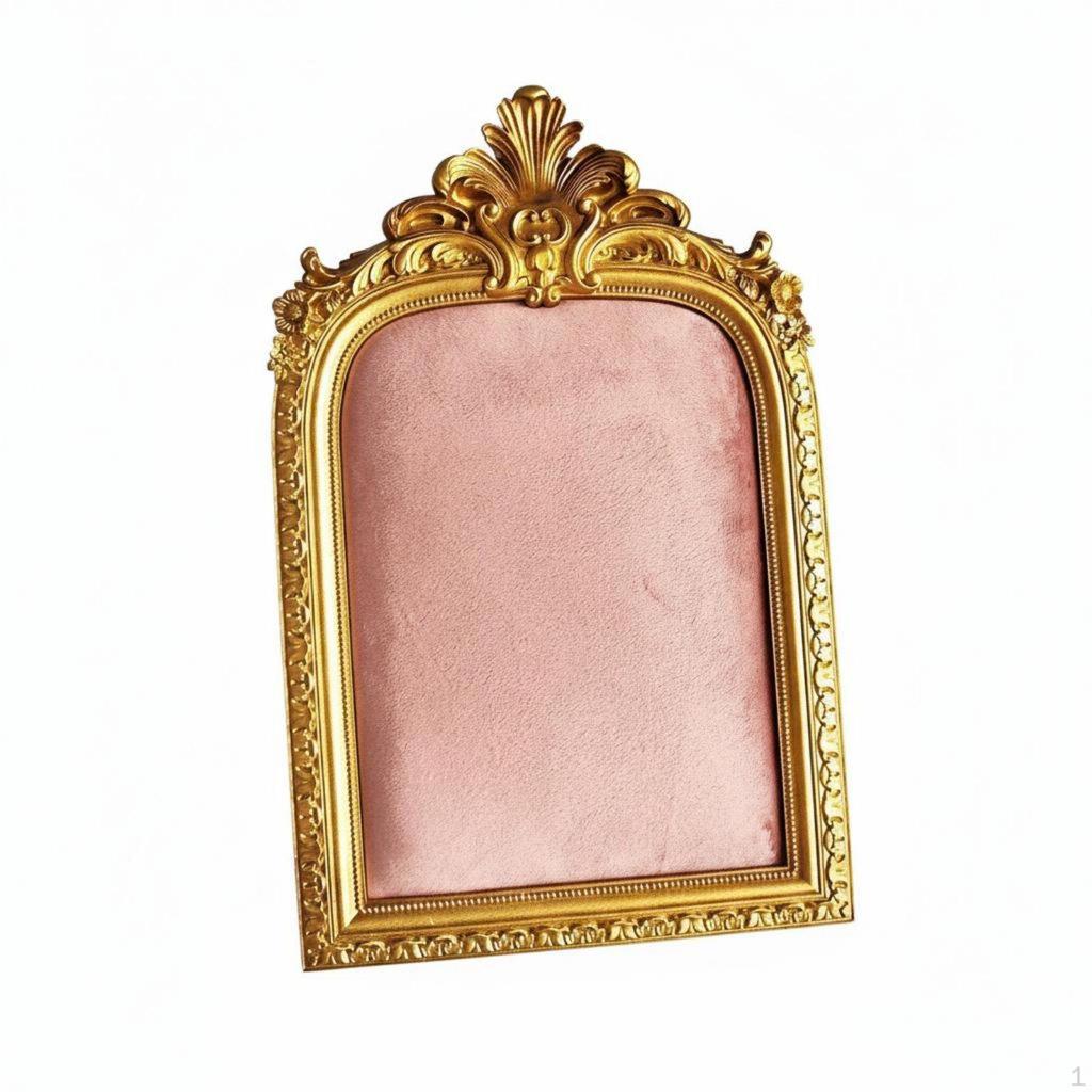 Fluwelen Sieraden Fotolijst Wandmontagebaar Vintage Display Fotografie Prop Sierlijk