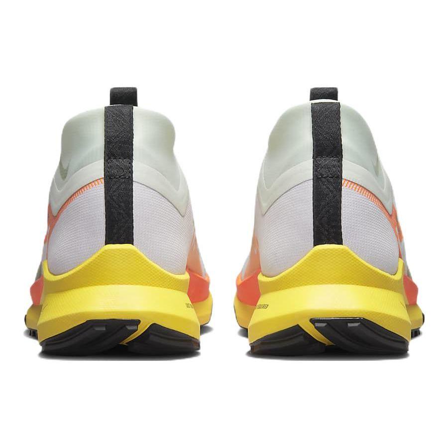 Nike React Pegasus Trail 4 GORE-TEX Barely Grape Total Orange סניקרס לגברים לבן בקושי-ירוק צהוב-Strike DJ7926-500