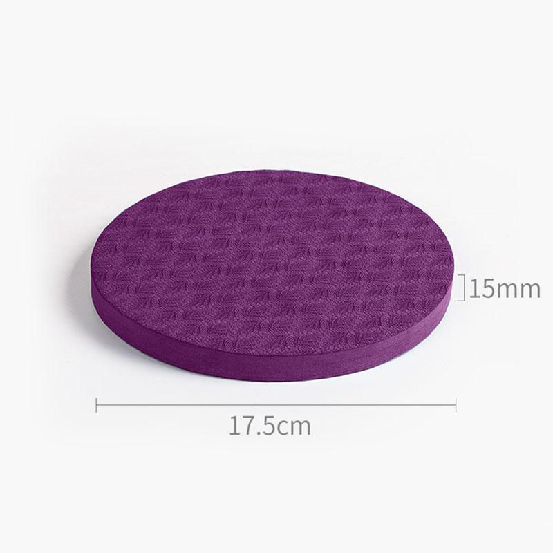2Pcs Thick Exercise Mat Yoga Knee Pads Balance Pad Fitness Mat Foam For Exercise Ddyj02