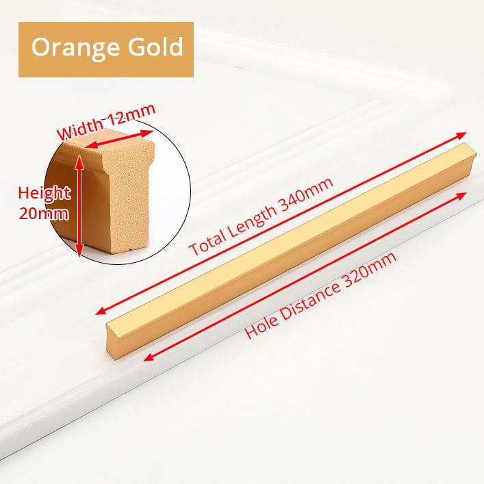 KAK American Style Black Cabinet Handles Gold T Bar Aluminum Alloy Kitchen Cupboard Pulls Drawer Knobs Furniture Handle Hardware