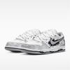 Nike Pantofi de Skateboard Respirabili Rezistenți la Abraziune Joși Bărbați Alb Gri 355152-106(EchipaD-)