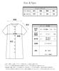 SAZAC Kuromi Cotton Dress, 100% Broadcloth, Button-Front, Women's Nightgown/Loungewear (Navy/M-L/SAN1903)