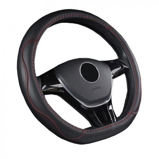 Auto Car Steering Wheel Cover Wrap D Type For Kia Seltos EX GT-Line K3 Cerato GT