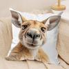 Fun Animal Selfies Cushion Cover Soft Plush Fabric DoubleSided Printed Cushion Covers for All Seasons Modern HomeDecor Gift