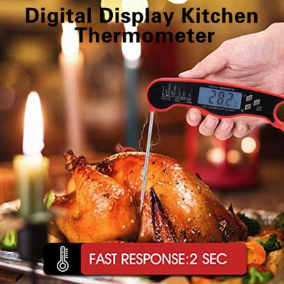 Lebensmittelthermometer Hochgenaues, schnell reagierendes digitales Grillthermometer mit magnetischer Adsorption für den Heimbedarf