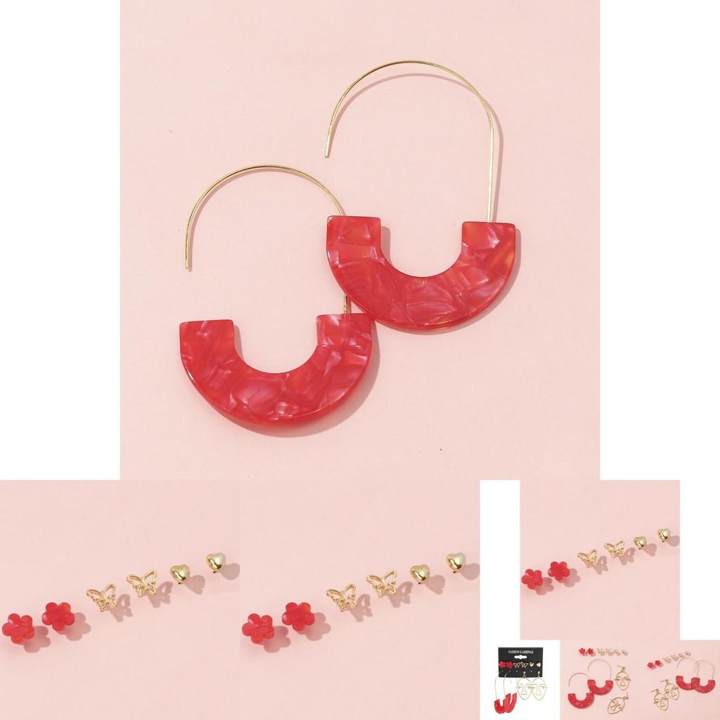 Unique Alloy Cartoon Character Earrings Womens Fashion Trend European American Style