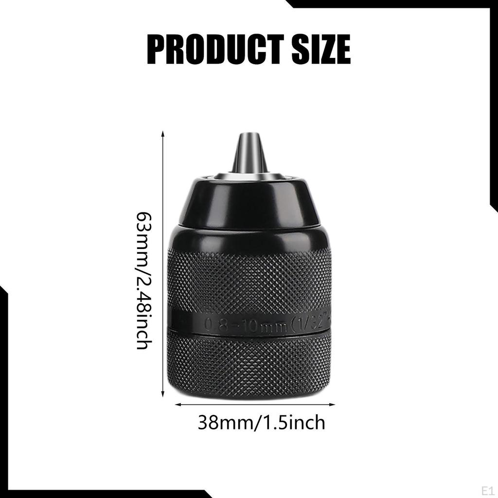 3/8 In Keyless Drill Chuck for Hand Electric