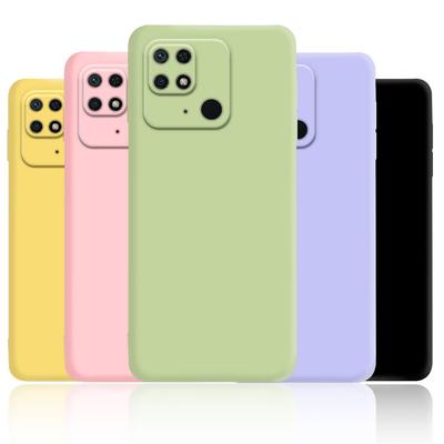 Pouzdro z tekutého silikonu pro Xiaomi Redmi 10C 10A 9A 9C 12C 13C Redmi Note 10 10S 11 11s 12s 12 13 Pro + Plus 5G Kryt Fundas