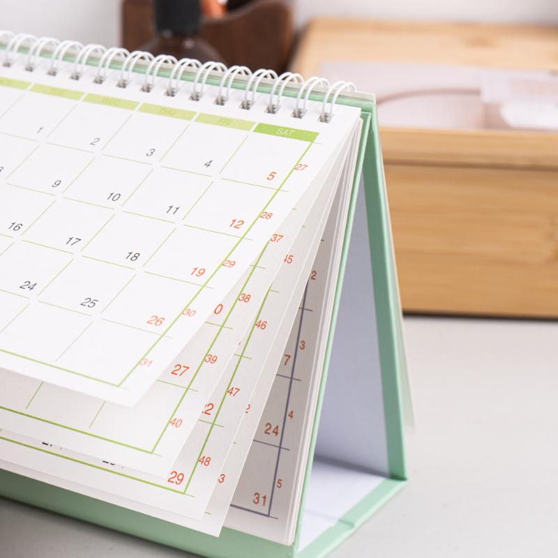 2026 Schreibtischkalender Großer englischer Kalender Bücher Jährliche To-Do-Liste Monats-Tagesplaner Zeitmanagement