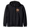 Cookie Zombie Monster Zip Hoodie