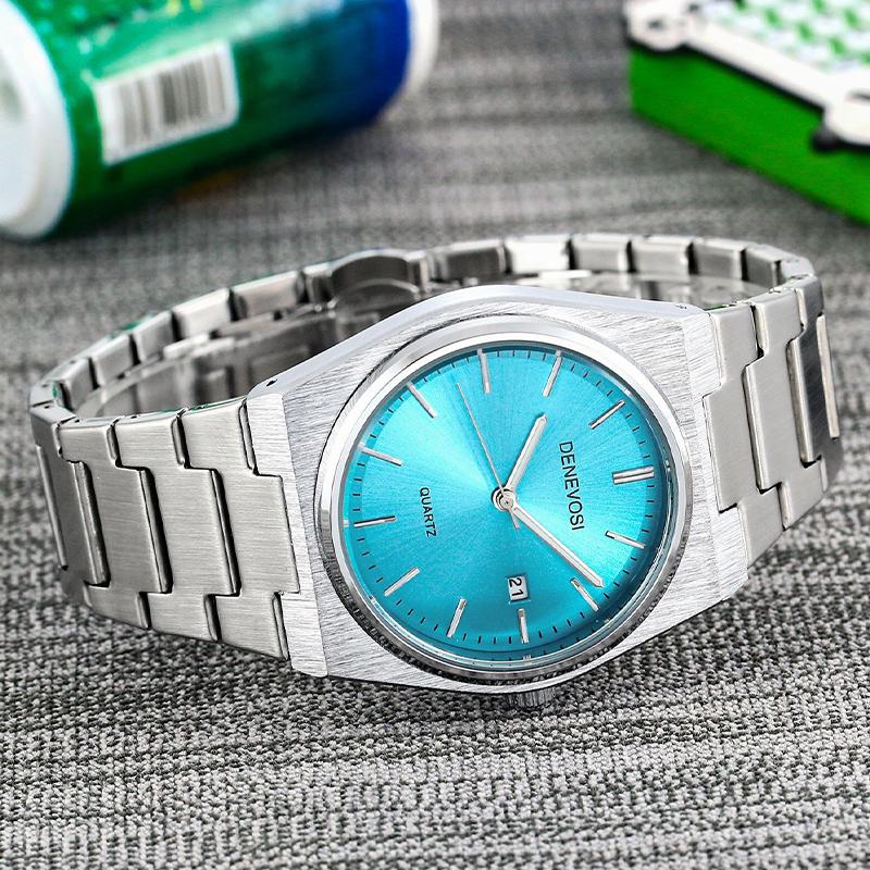 Elegant Watches For Men Women Waterproof Luminous Date Analog Watch Quartz Stainless Steel Woman's Fashion Wristwatch