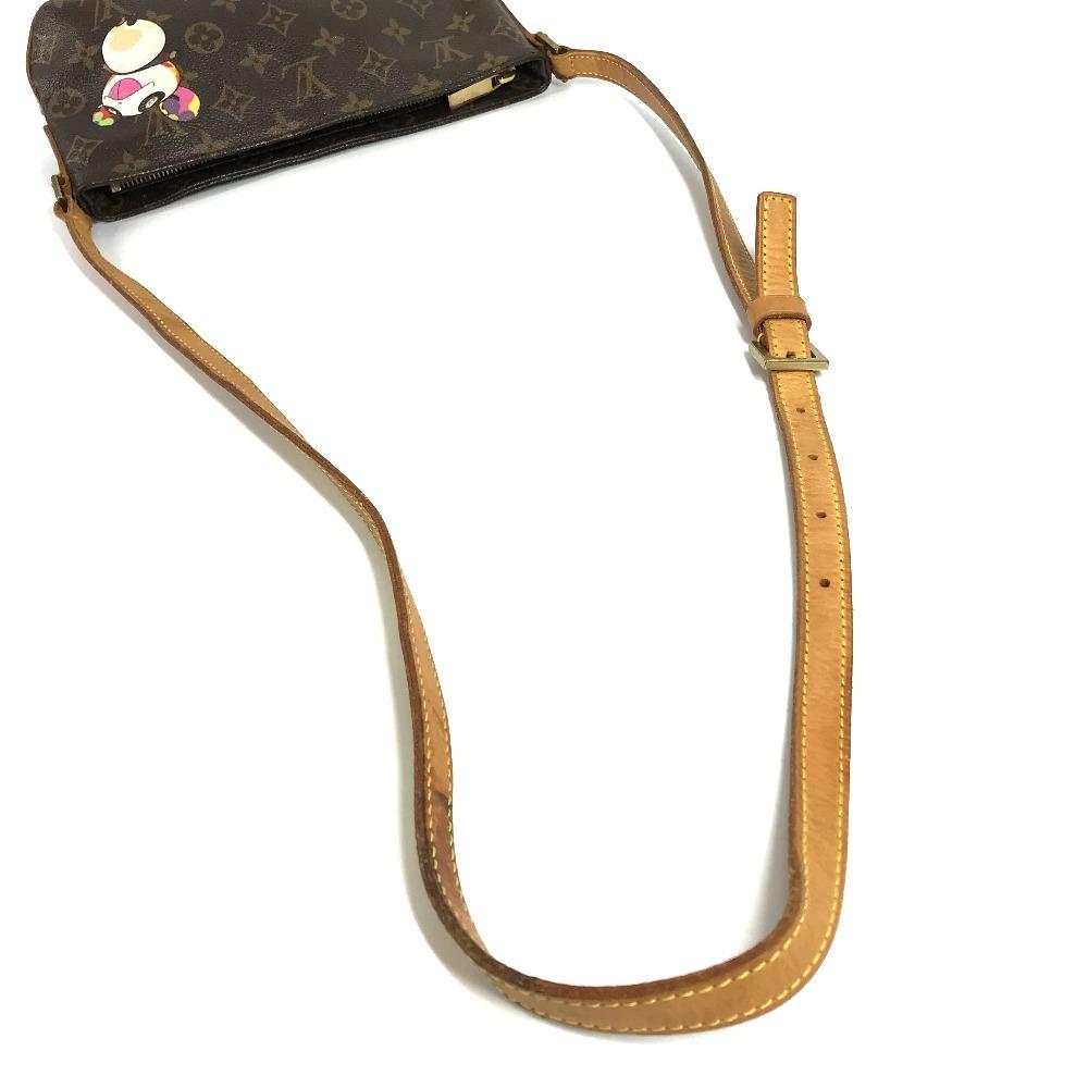Louis Vuitton M51241 Monogram Panda Trotter Pochette Bag Crossbody Shoulder Bag