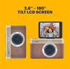 KODAK Pixpro C1 – Ultra-Compact Digital Camera | 13MP BSI CMOS, 4x Zoom, 2.8-inch LCD Screen, LED Flash – Marron