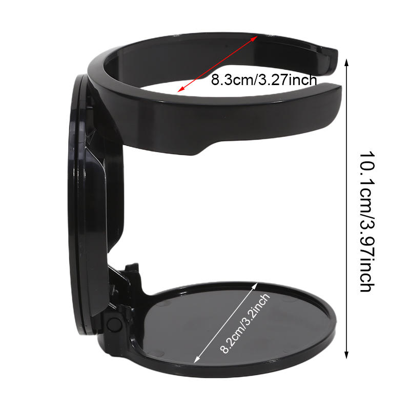 Platzsparender wandmontierter Klemm-Becherhalter Universeller Wasserflaschen-Becher-Organizer für Schreibtisch, Nachttisch, Büro