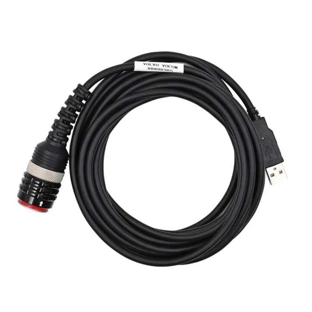 

USB Cable For Vocom 88890300 Interface Vocom Truck Diagnostic Tool чёрный