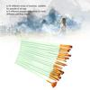 Paint Brush Sets Multimodal Nylon Hair 5 Different Types Oil Paint Brushes for Oil Watercolor Painting Gouaching Gift