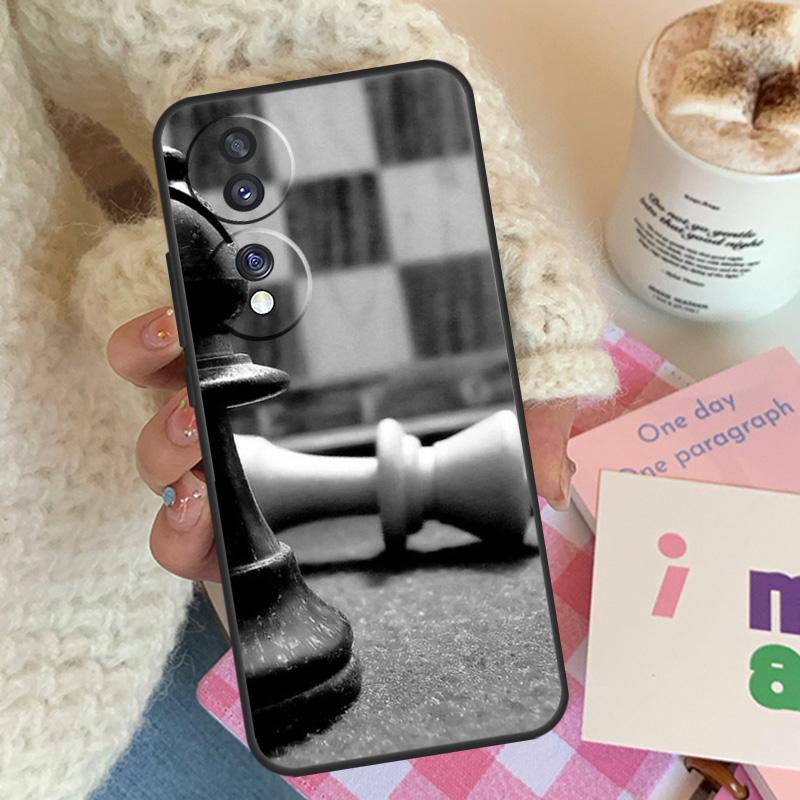 

Шахматные Фигурки Для Honor Magic 8 7 5 6 Pro Чехол Для Honor 200 400 50 90 70 Lite X8c X8b X9a X9b X9c X9d Win Honor 200 Pro