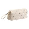 Spacious Multi Compartment Travel Toiletry Bag for Organizing Hair Styling Tools and Cosmetics Lightweight Foldable
