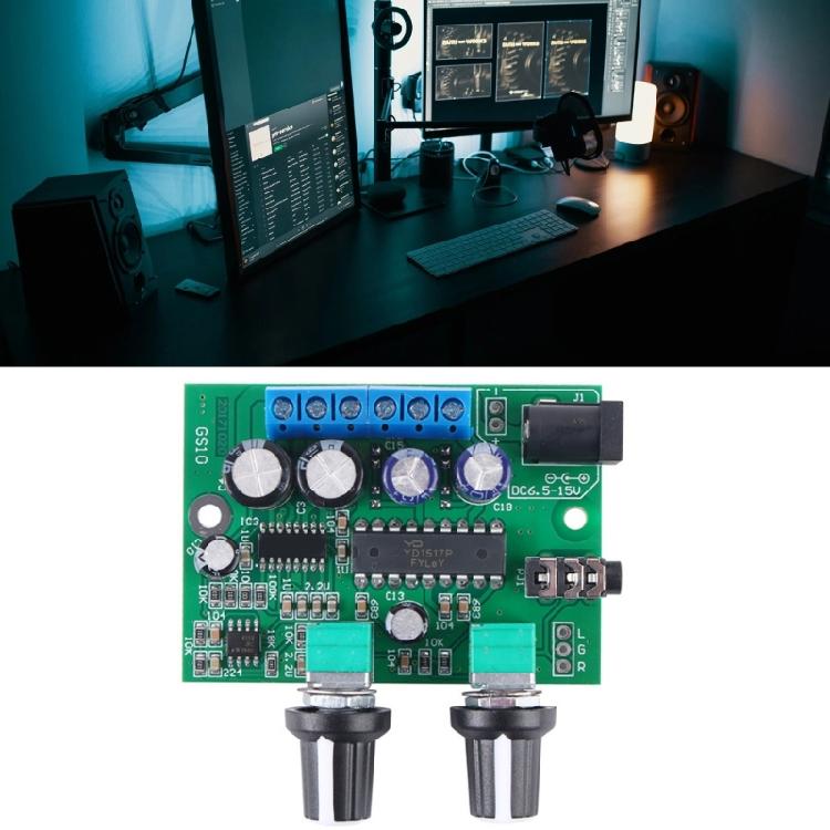 Módulo de Amplificadores de Potência Digitais HiFi de 2.1 Canais Para Aparelhos de Som Automotivos Personalizados e Som Doméstico