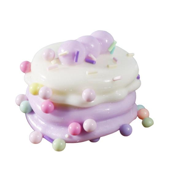 Relief Souffle Squeeze Toy Simulated Chocolate Bread Cheese Cake Sensory Toy Simulated