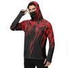 Men's Casual Outdoor Hooded Long Sleeve Sun Protection Shirt Lightweight Breathable Quick Dry Activewear Top for Sports Hiking