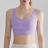 CD High-Impact Sports Bra: Shockproof, Antibacterial, One-Piece Design with Adjustable Straps