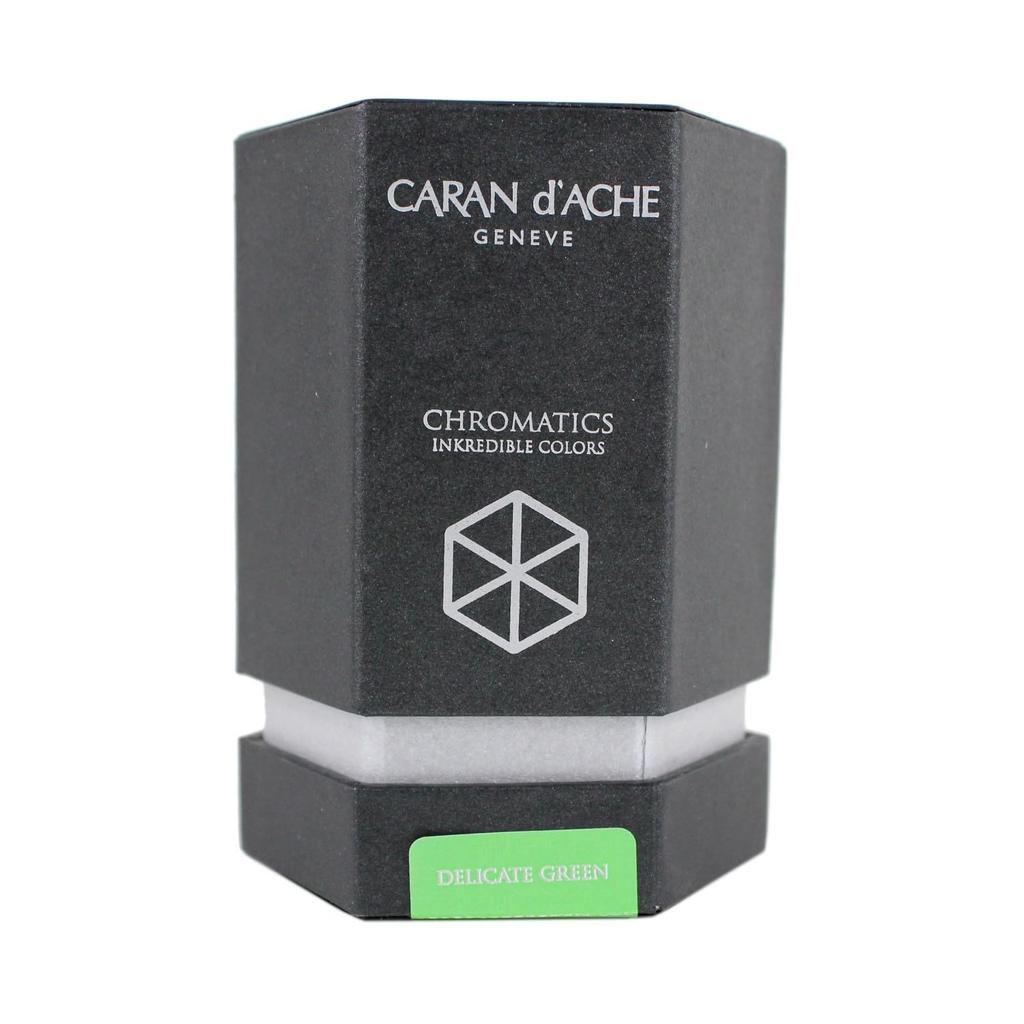 Caran Bottled Delicate Officially Imported d'Ache Ink, Green, 8011-221,