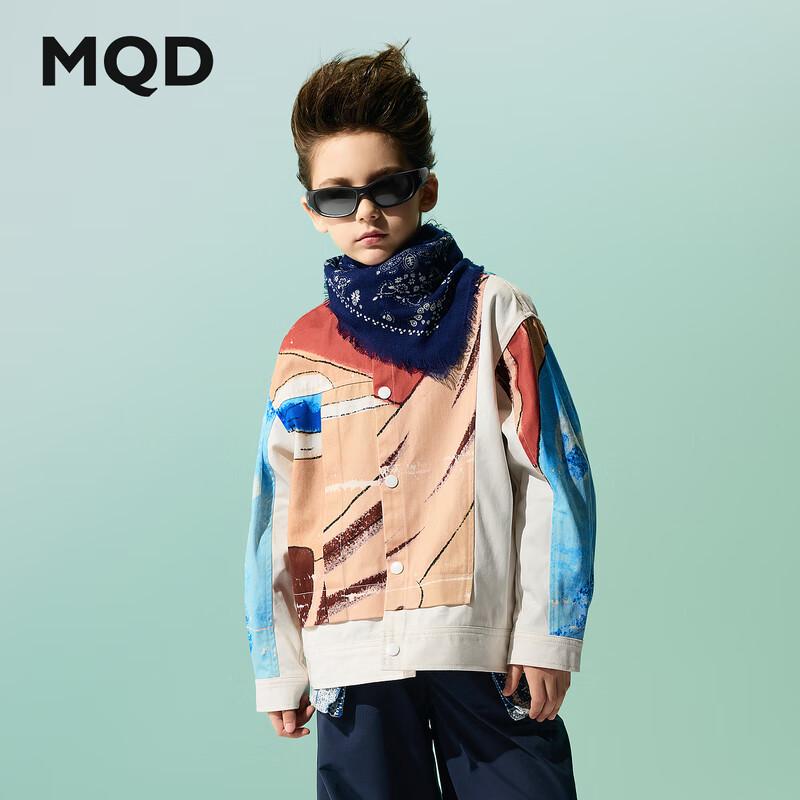 MQD Boys  2025 Spring Fashion Short Jacket 150