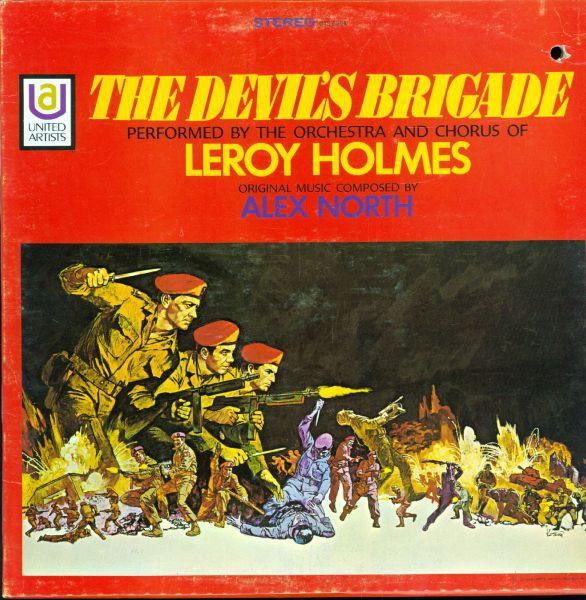LP Record ALEX NORTH / LEROY HOLMES - The Devil's Brigade (Original Motio UAS6654 United Artists  1968 Canada Soundtracks & Musicals Used