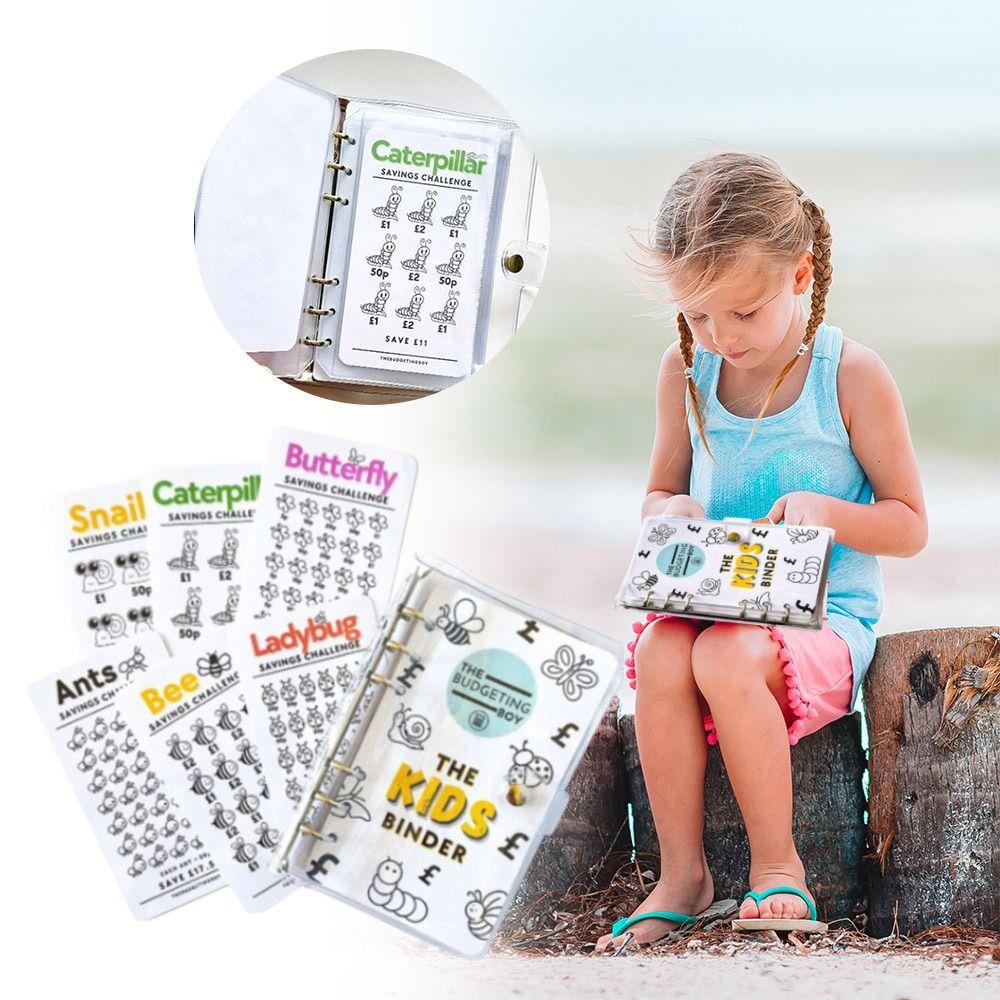 

ПВХ Детский Папка-Блокнот A6 Детский Сберегательный Счет Блокнот Детский Подарок