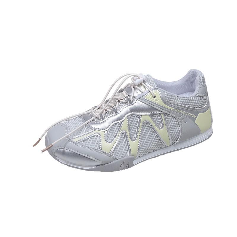 Platform-soled German training shoes women's 2025 summer new inner height increase versatile mesh breathable Forrest Gump shoes casual sports boa