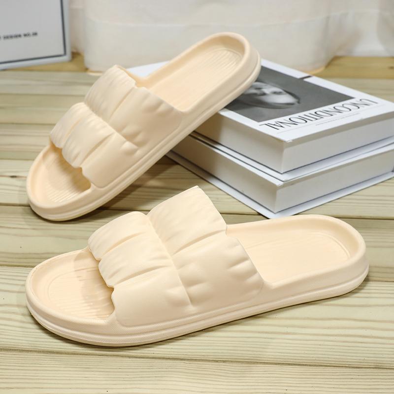 Fashion Women Soft Sole Cloud Slippers Thick Platform Indoor Outdoor Beach Sandals Summer EVA Non Slip Flip Flops
