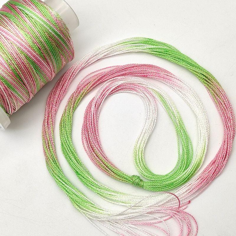 

Сделай сам Звездное небо Секционно окрашенный Разноцветный Плетеный Веревочный Брелок Прядь