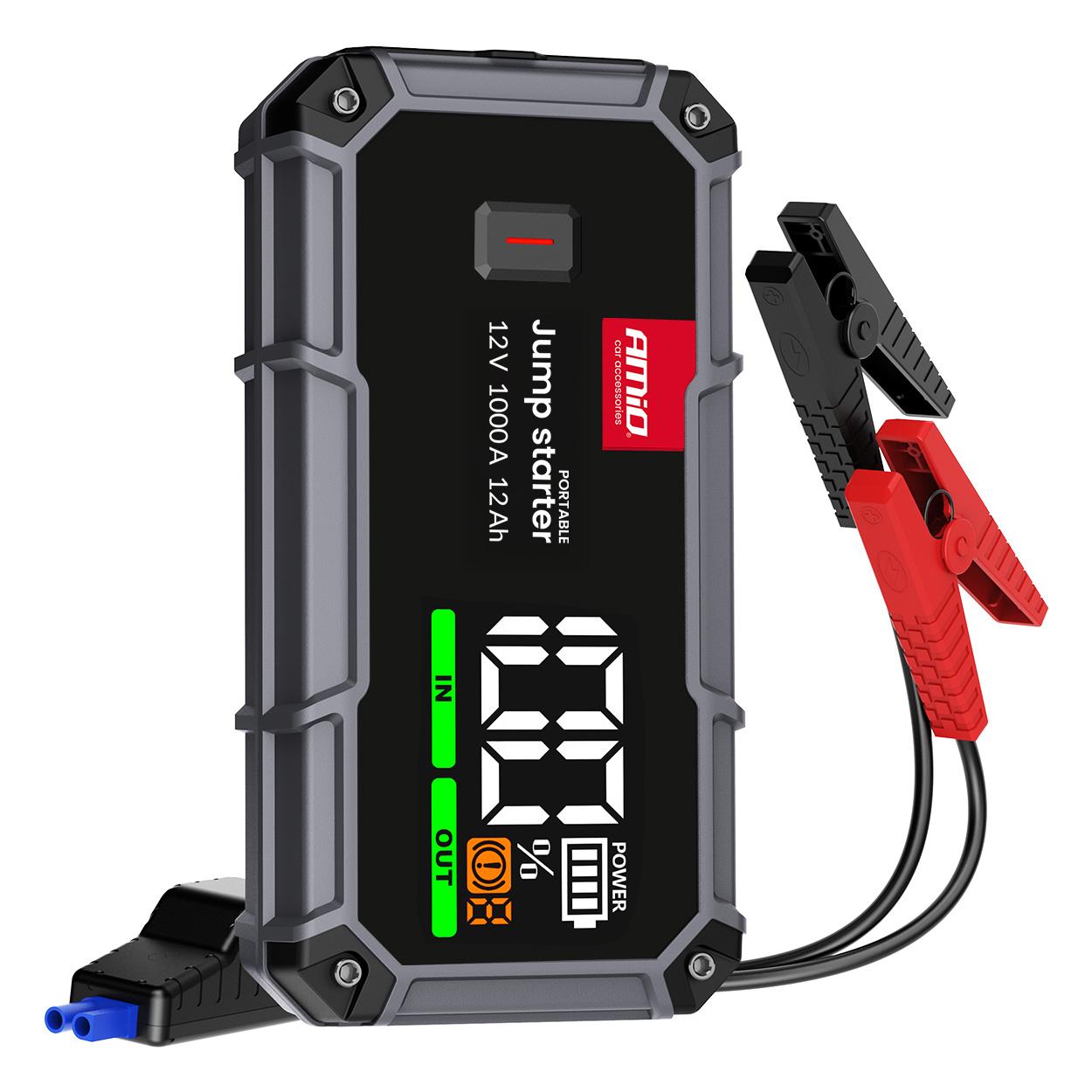 Jump starter 3in1 booster powerbank LED