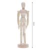 VKTECH NEW Artist Movable Limbs Handmade Male Wooden Toy Figure Model Mannequin bjd Art Sketch Draw Action Toy Figures DIY Craft