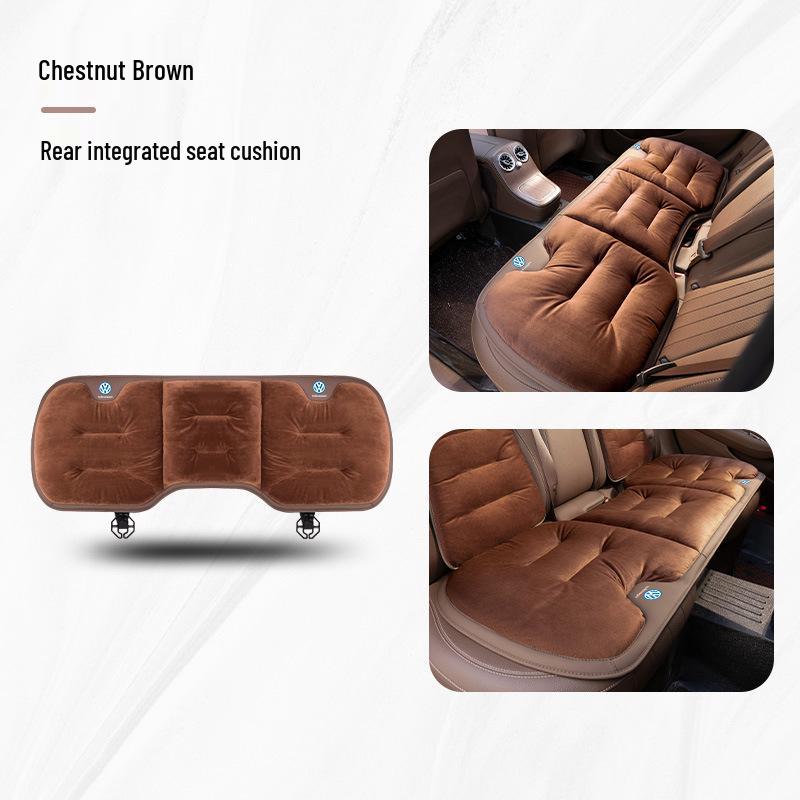 Volkswagen Winter Seat Cushion for Sagitar, Bora, Tiguan, Tayron, Lavida, Santana - Warm Car Accessory.