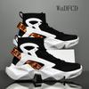 High Top Sneaker Plus Size 45 46 Men Designer Running Shoes Fashion Casual Mesh Breathable Height Increased Platform Sport Shoes