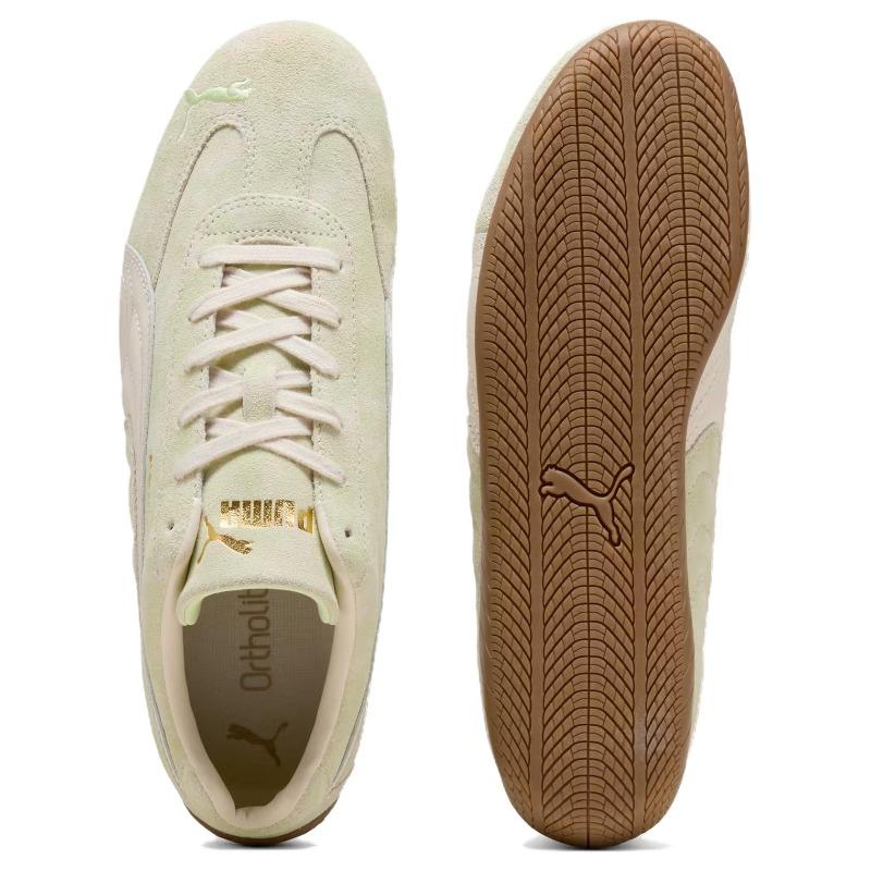 Puma Speedcat Faded Unisex Light Green Low Top Casual Shoes Versatile Comfortable 403688-02