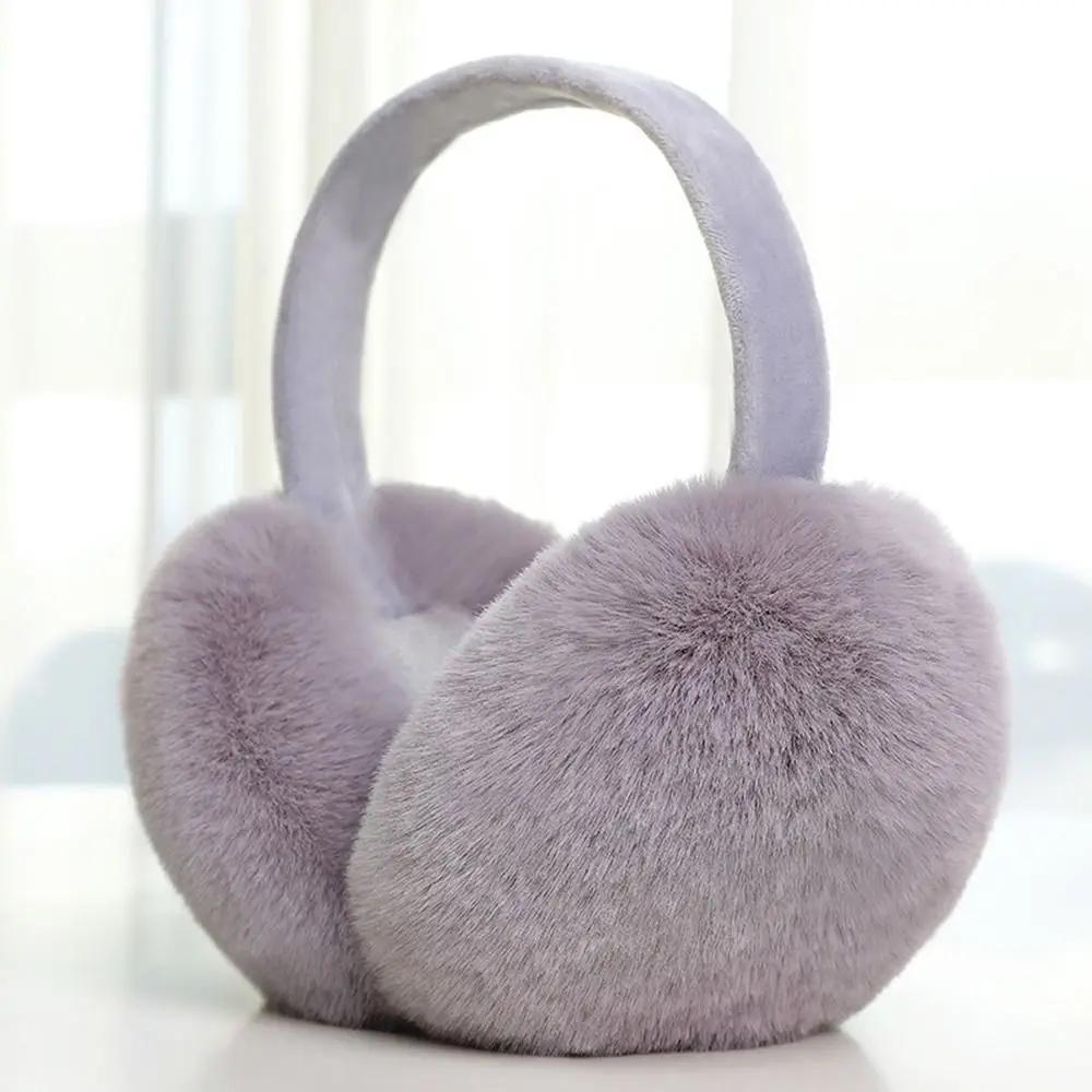 Fashion  Ear Warmer for Women Girls Anti-Freeze Ear Muffs Thickening Ear Cover Collapsible Winter Earmuffs Keep Warm