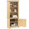 VidaXL High Buffet Corona 74x38x170 Cm Solid Pine Wood, Cabinet, Storage Cabinet, Buffet, Sideboard, Cabinet 4002782