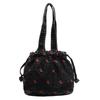 Women's Crossbody Bag Cherry Embroidery Shoulder Bag Commuter Small Tote Bag