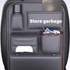 Automotive Back Pocket Multiple Compartment Storage Bag Multifunctional Backseat Pocket Kick Mat Seat Back Organizer